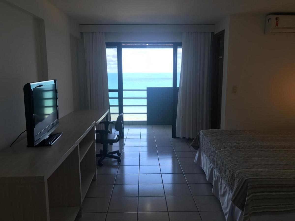 Ap Vista Mar Ponta Negra C/ Camareira E Troc Roupa De Cama Natal Exterior photo
